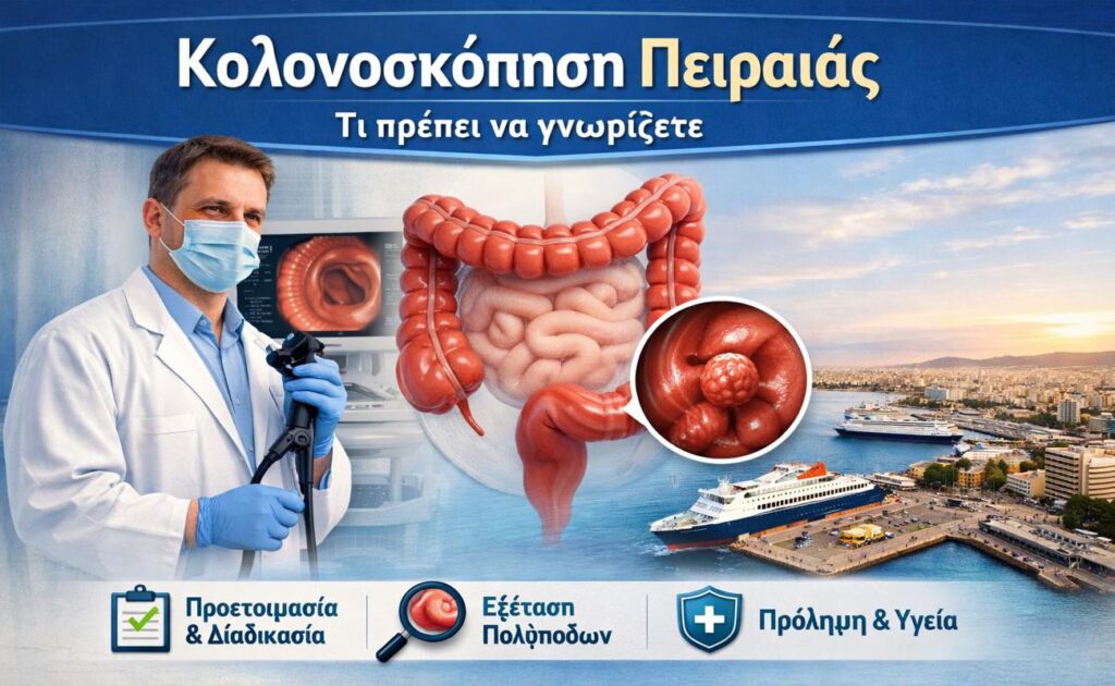 Κολονοσκόπηση Πειραιάς – Τι πρέπει να γνωρίζετε